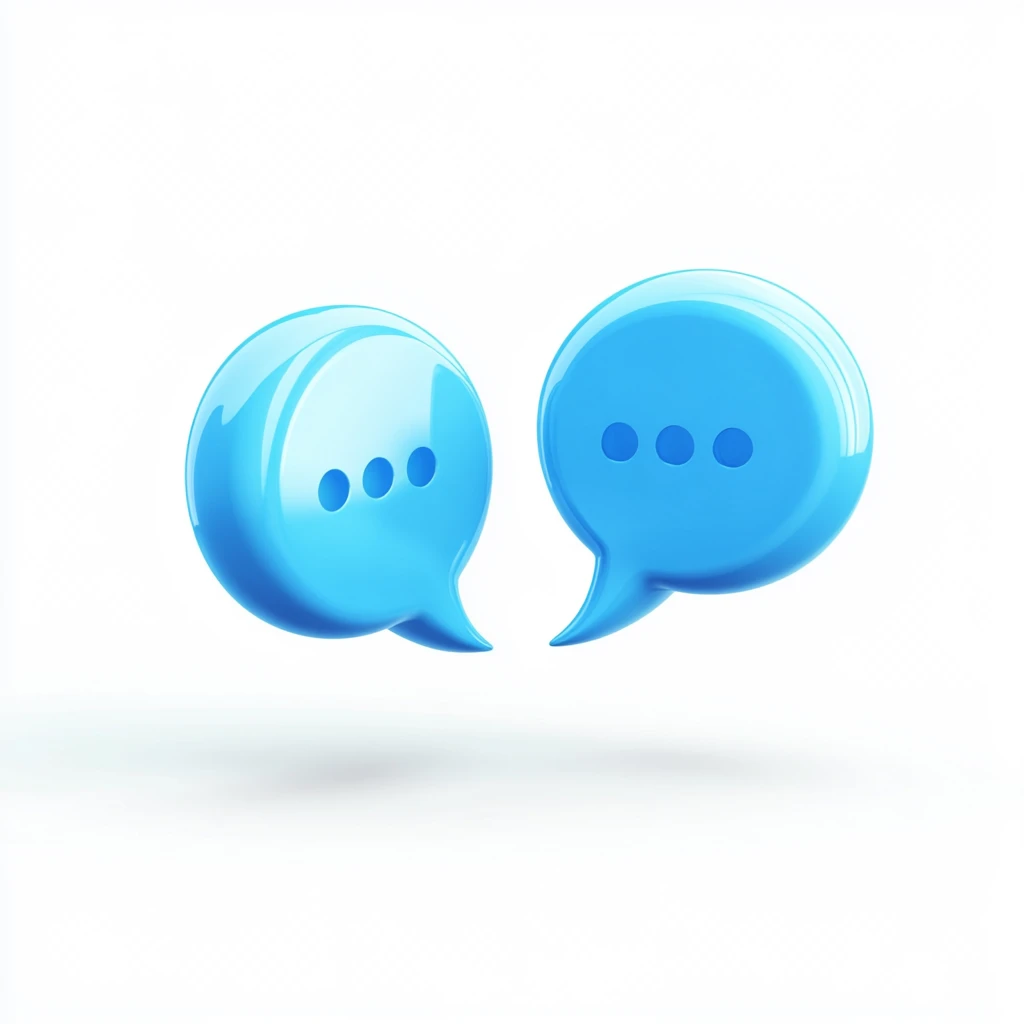 icon of two speech bubbles